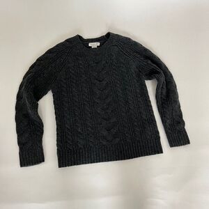 Rachel Zoe Chunky cable knit soft sweater size M